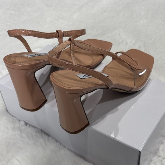 Charles David Nude Strappy Heels,size 9.5 - Picture 7 of 17